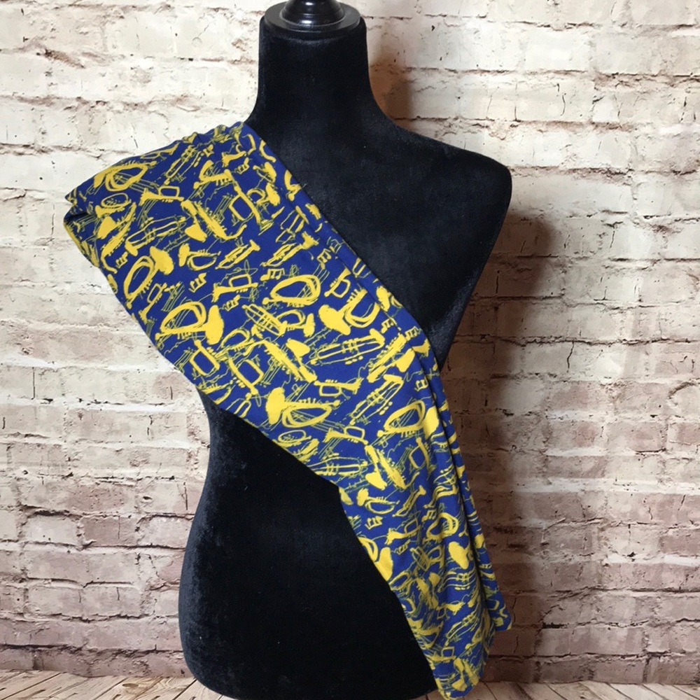 NWT LuLaRoe One Size OS Leggings Instruments